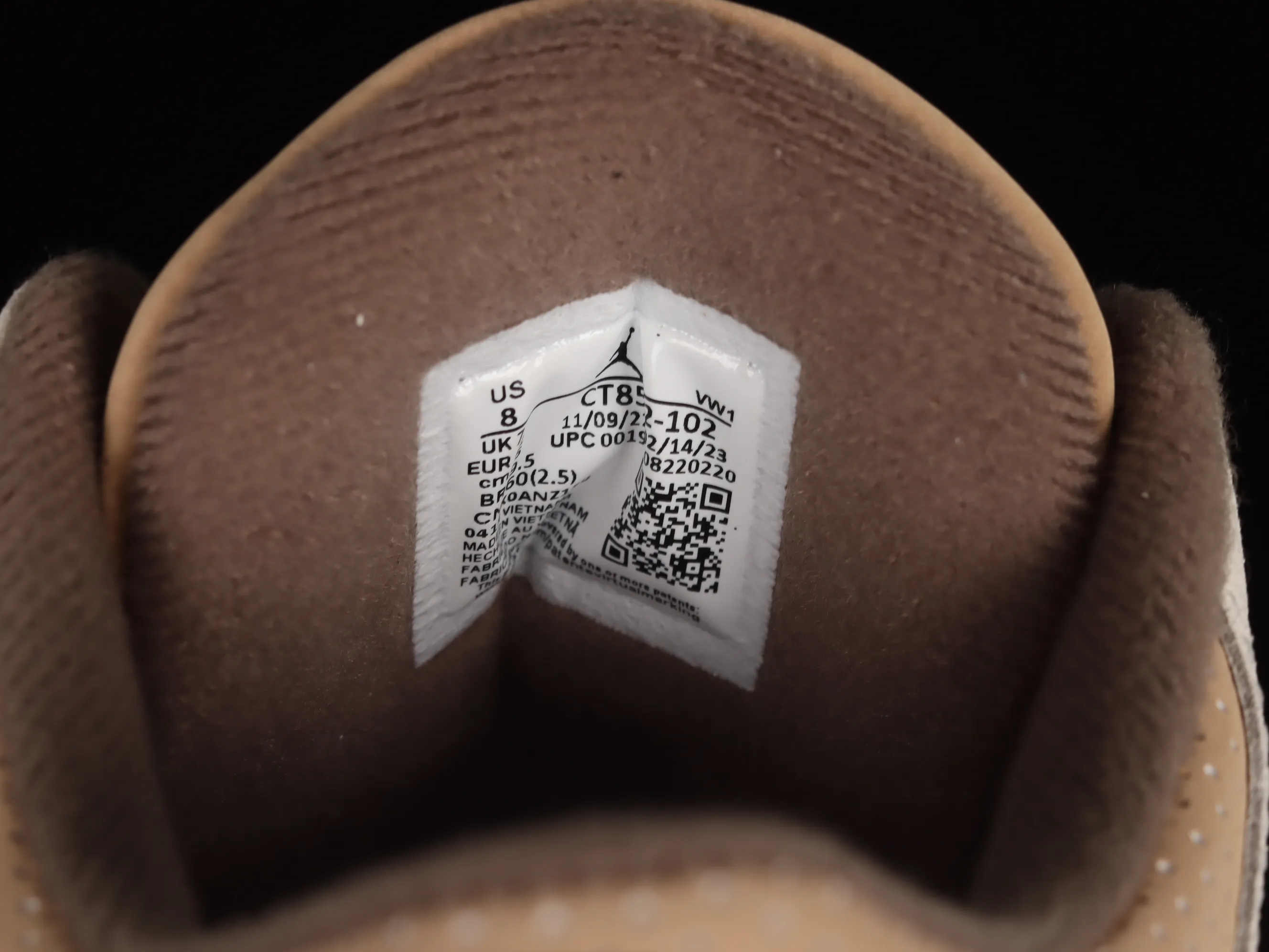 All categories Air Jordan Jordan series basketball shoes Air Jordan 3 Air Jordan 3 "Palomino" AJ3 Joe 3 Mocha burst pattern CT8532-102